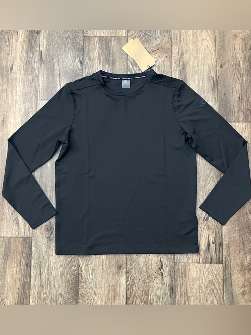 Rossignol Lightweight Long Sleeves Base Layer T-shirt Women’s Size L Black